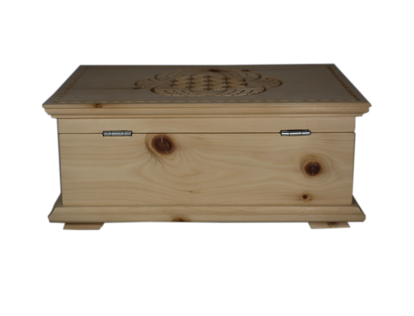 Schatulle Handgeschnitzt Arve 28.50cm