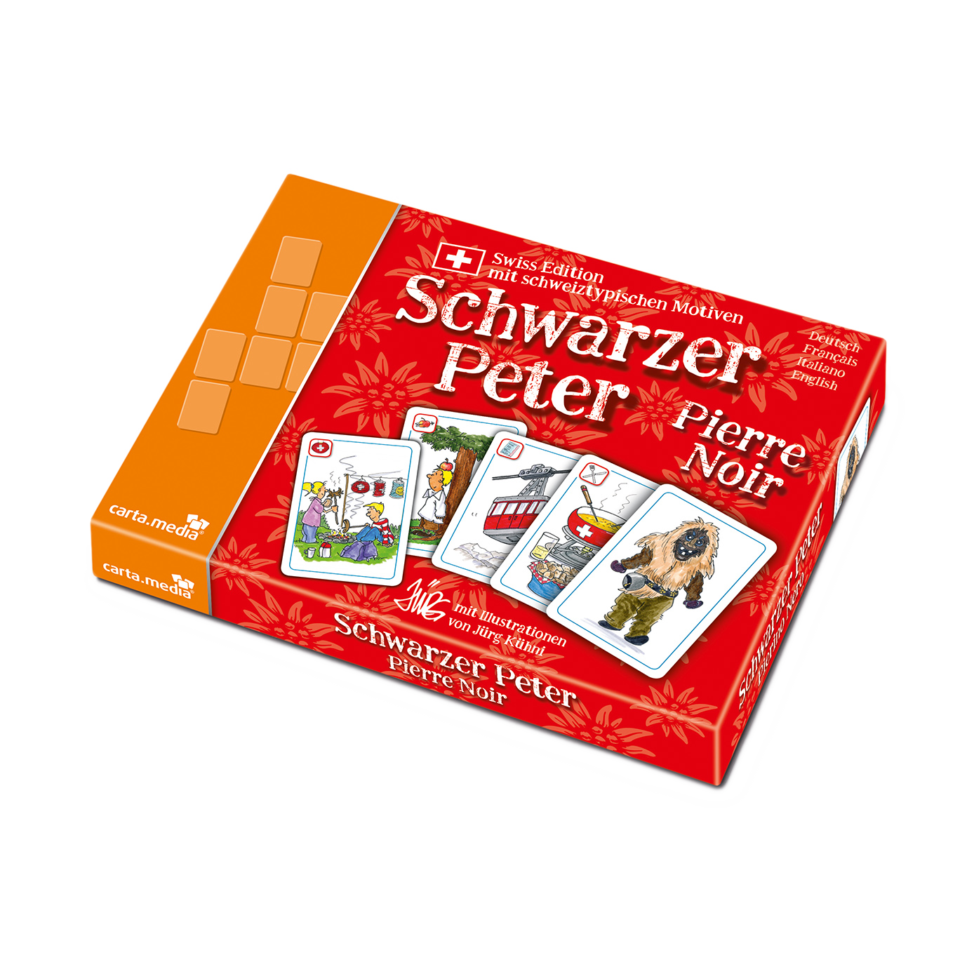 Schwazer Peter Spiel mit Schweizer Motiven