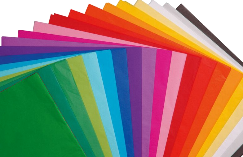 Seitenpapier normal assortiert