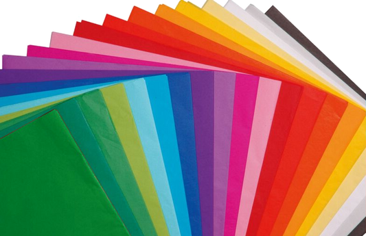 Tissue paper sheets 50x70cm assorted