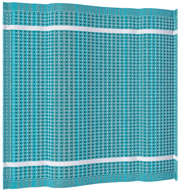 Spueltuch Waffelgewebe atlantik blau R7629 47 atlantik
