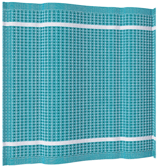 Spültuch Waffelgewebe Baumwolle weiss