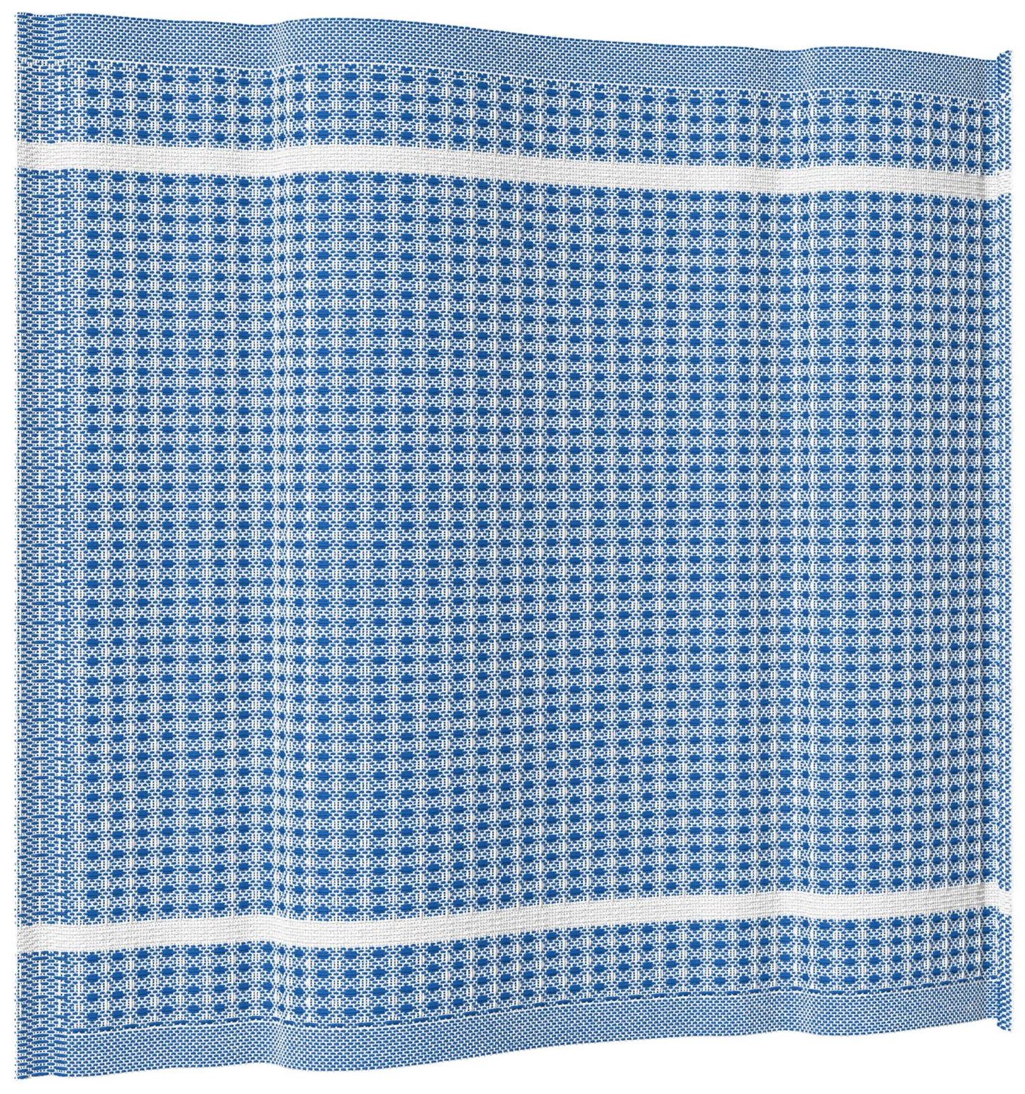 Spültuch Waffelgewebe Baumwolle weiss