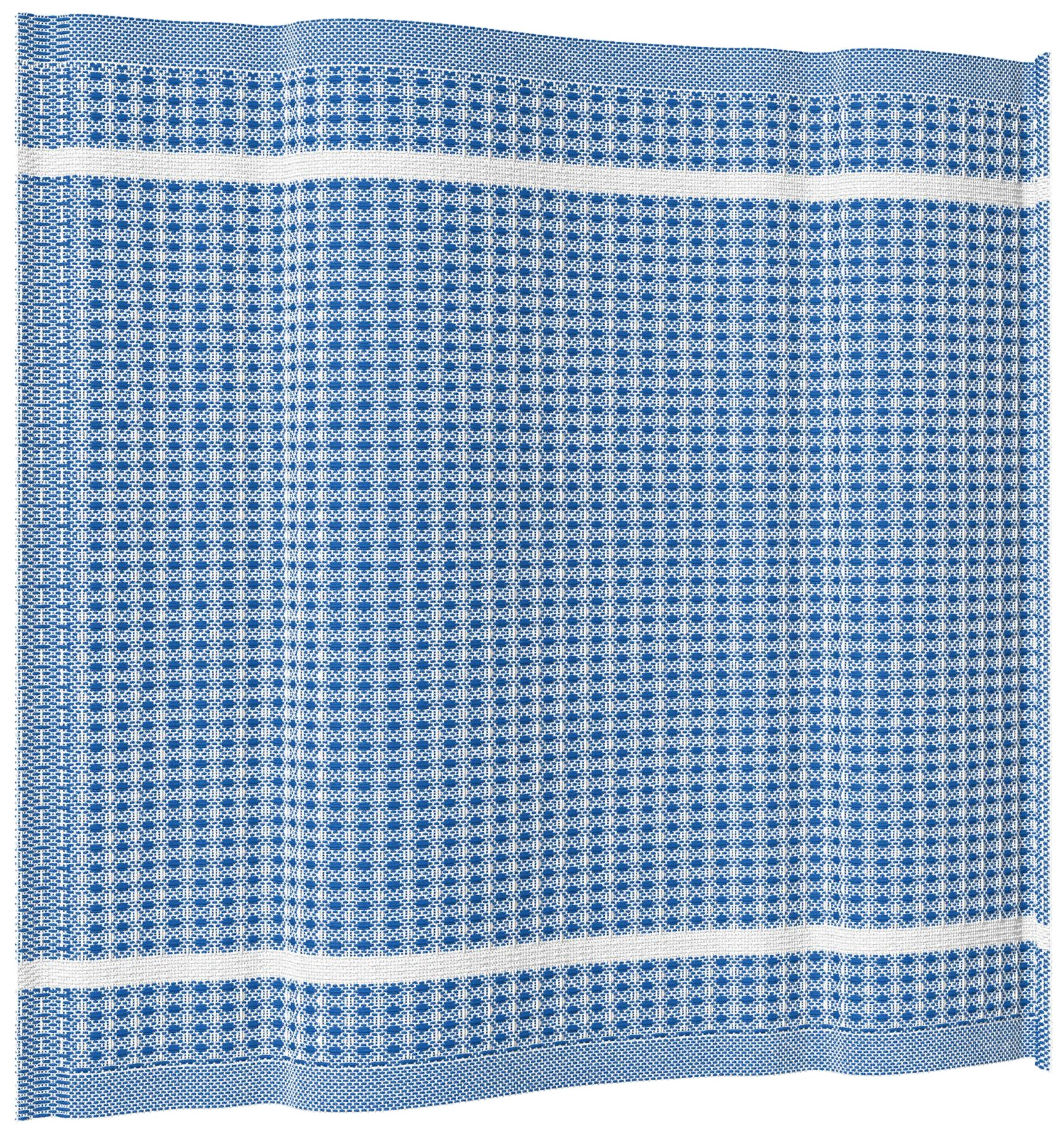 Spueltuch Waffelgewebe blau M0629 502