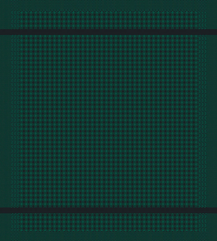 Spültuch Waffelgewebe Baumwolle schwarz