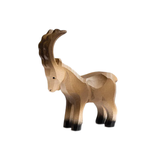 Steinbock stehend Ed.1938 Holztier