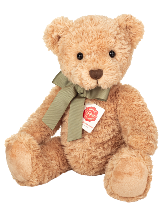 Teddybär Klassik gegliedert Plüschtier beige 37cm