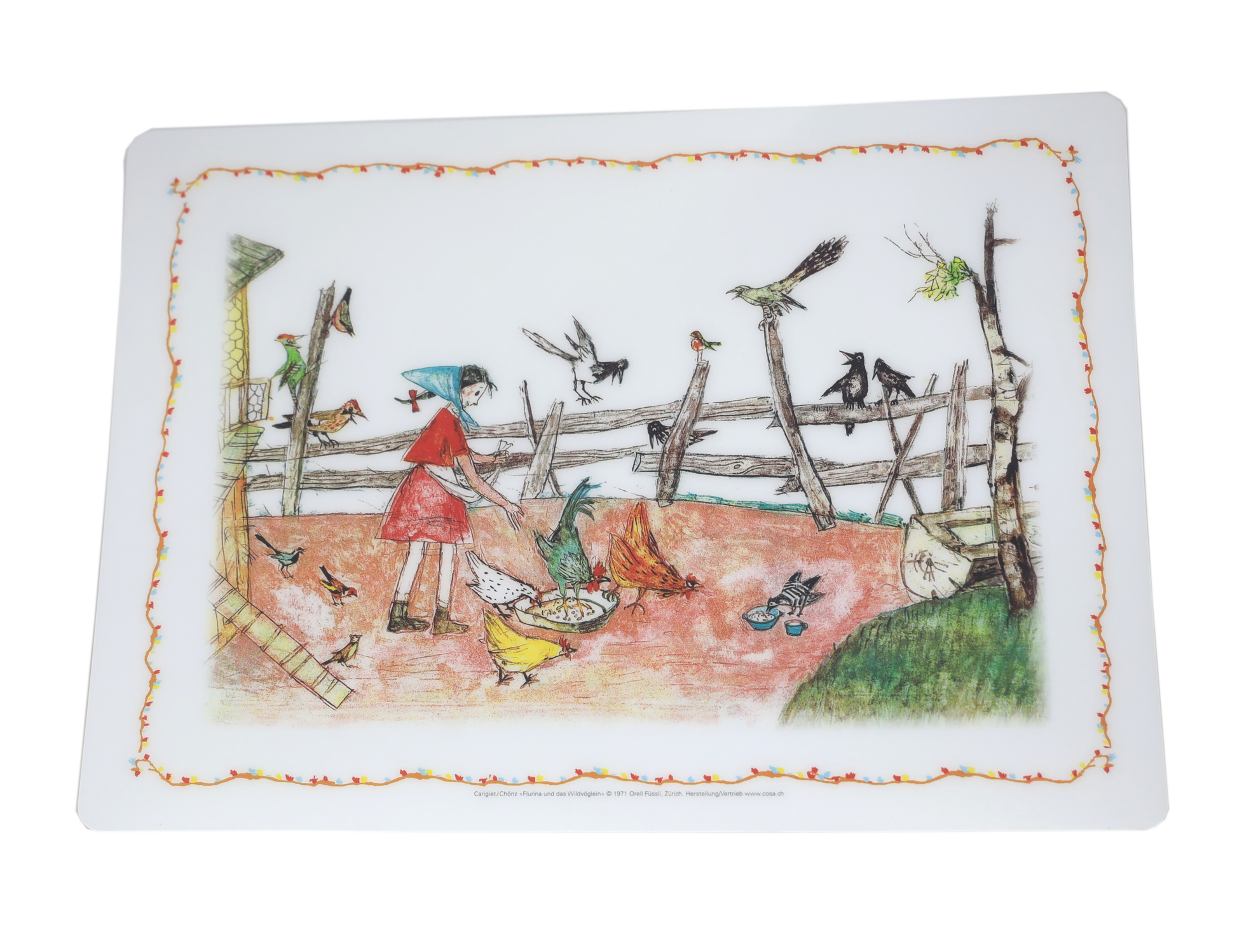 Tischset Flurina Wildvoeglein