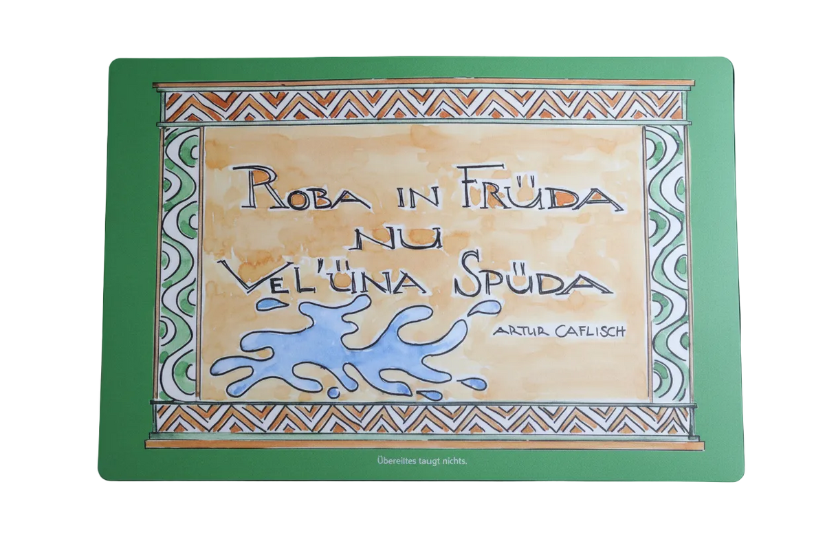 Tischset Sgrafitto Roba in Frueda