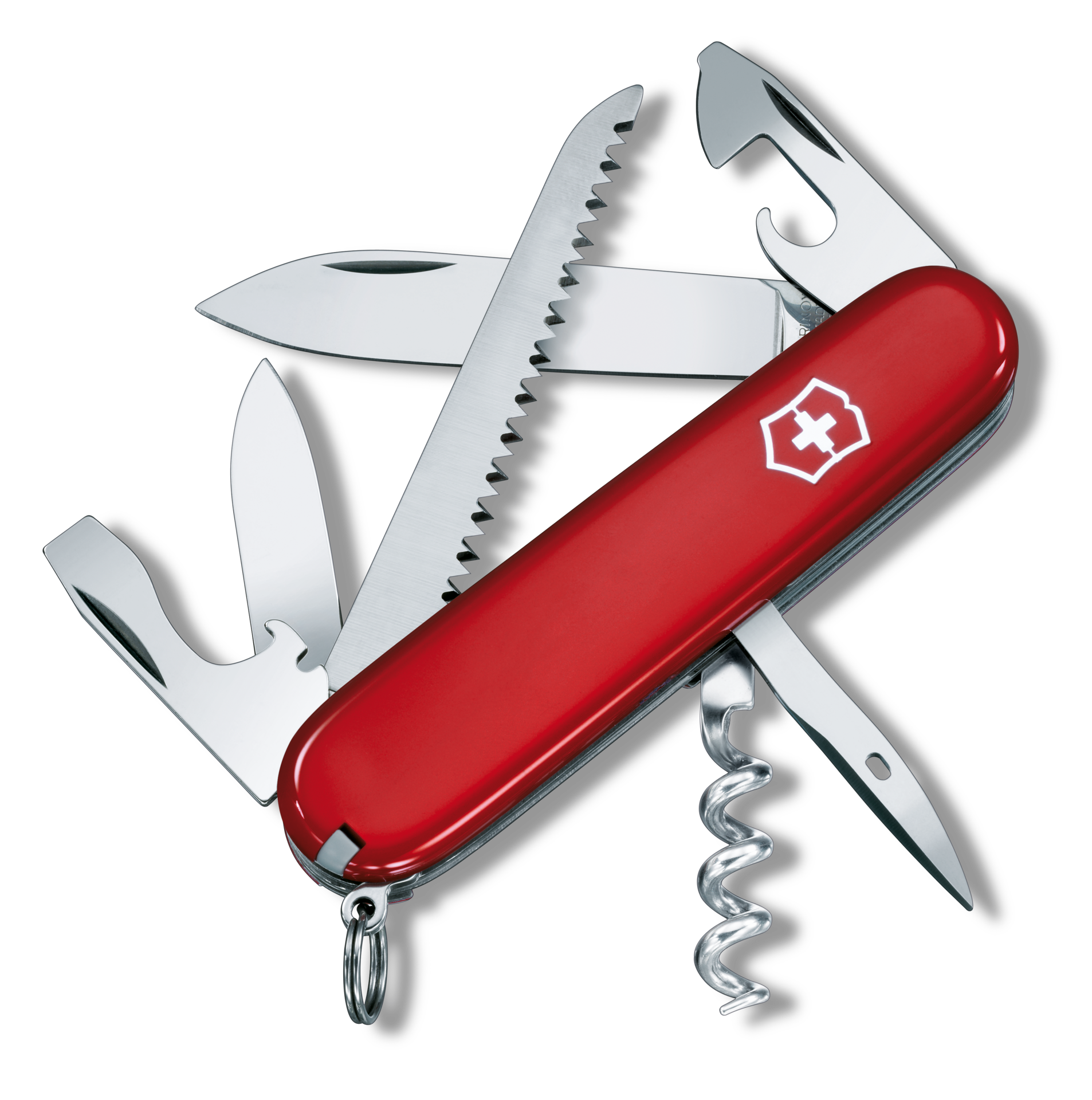 Victorinox Taschenmesser Sackmesser Camper rot offen