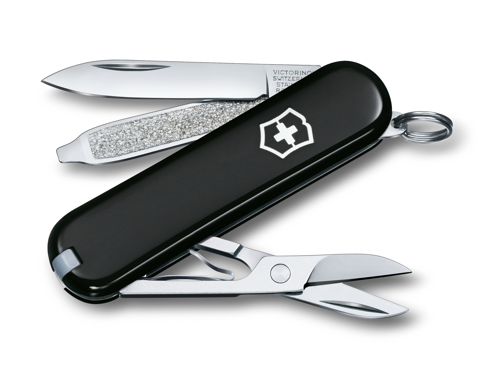 Victorinox Taschenmesser Sackmesser Classic sd schwarz offen