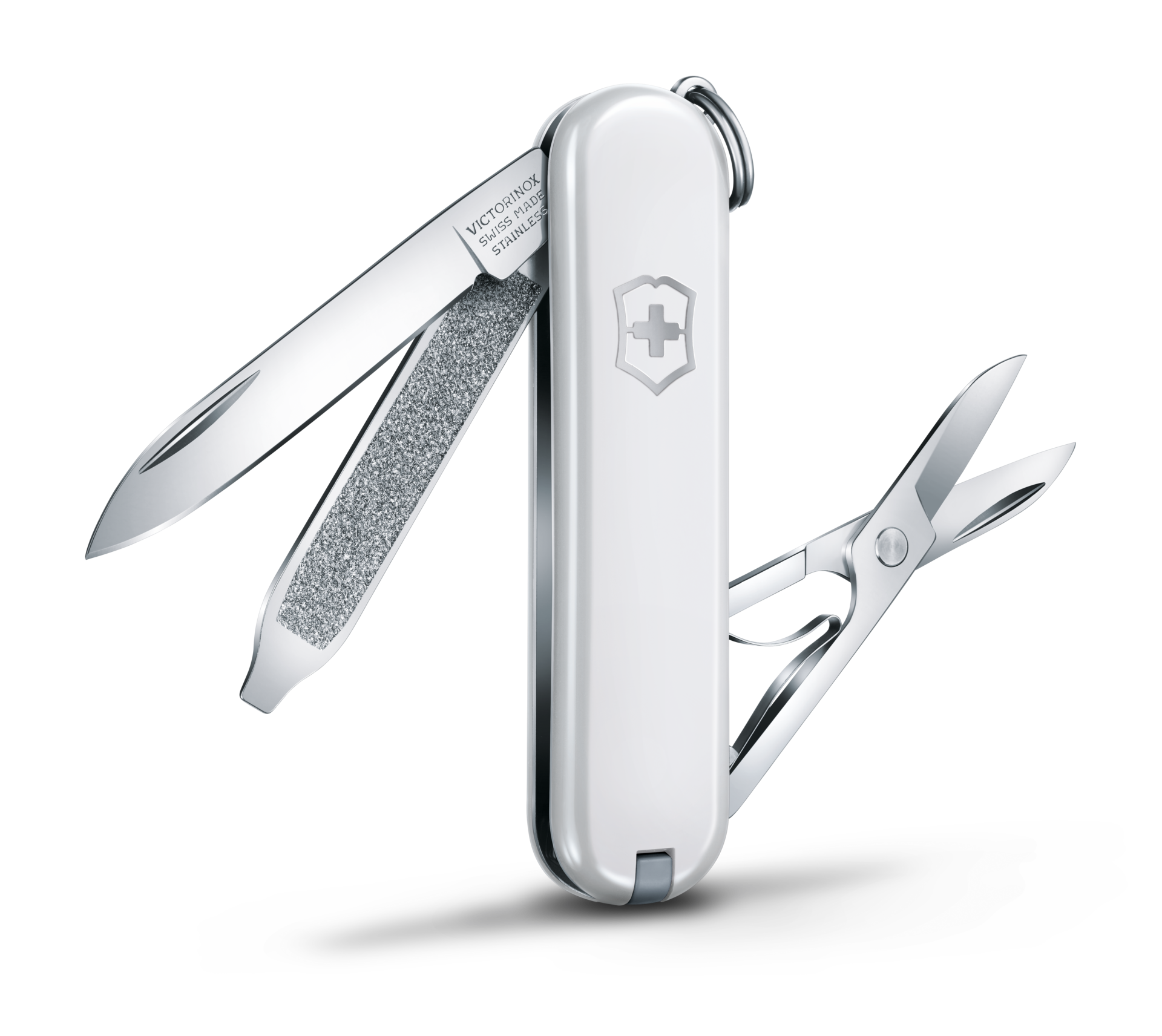Victorinox Taschenmesser Sackmesser Classic sd weiss offen 2