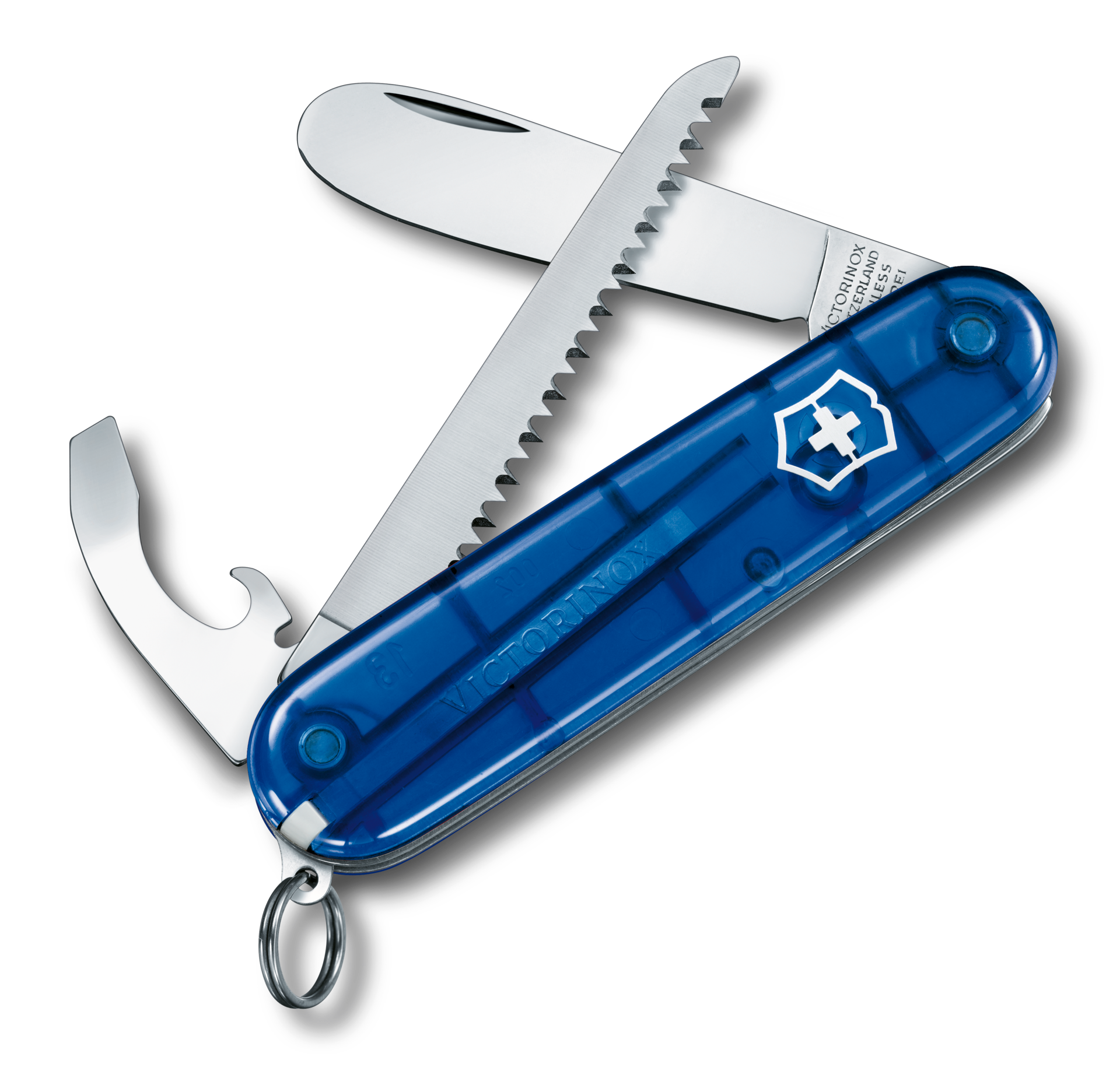 Victorinox Taschenmesser Sackmesser MyFirstVictorinox blau offen