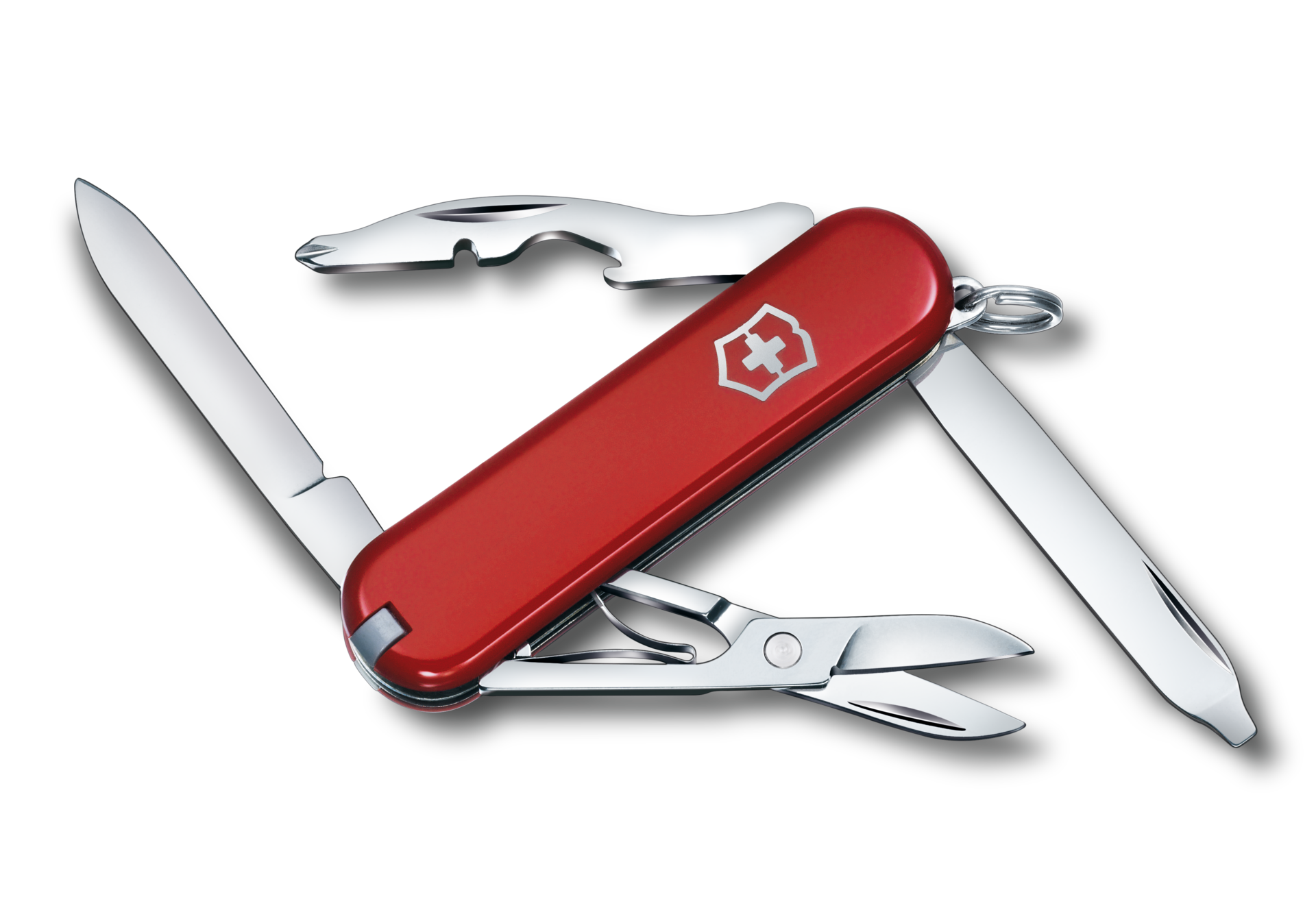 Victorinox Taschenmesser Sackmesser Rambler rot offen
