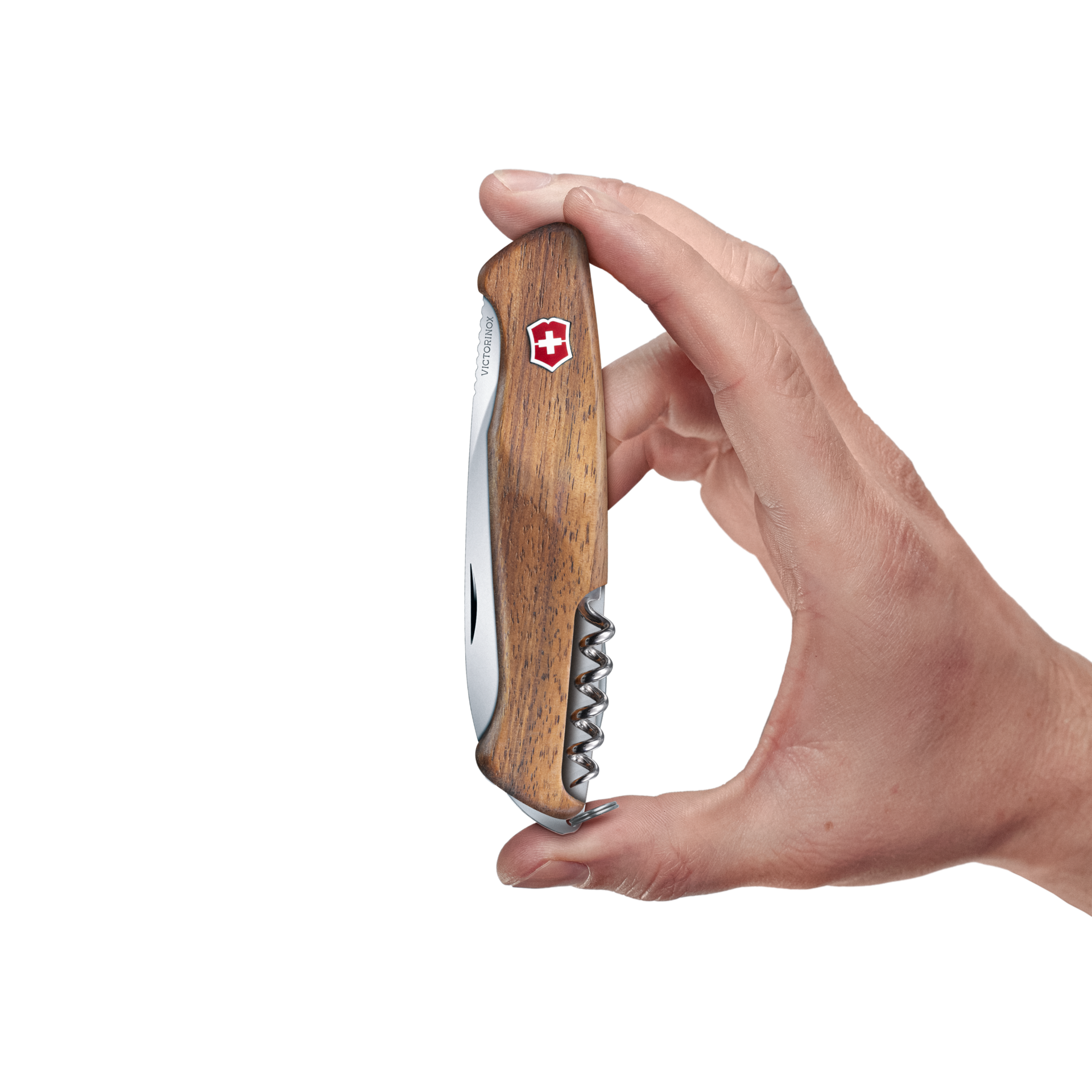Victorinox Taschenmesser Sackmesser Ranger55Wood Nussbaum holz zu n Hand