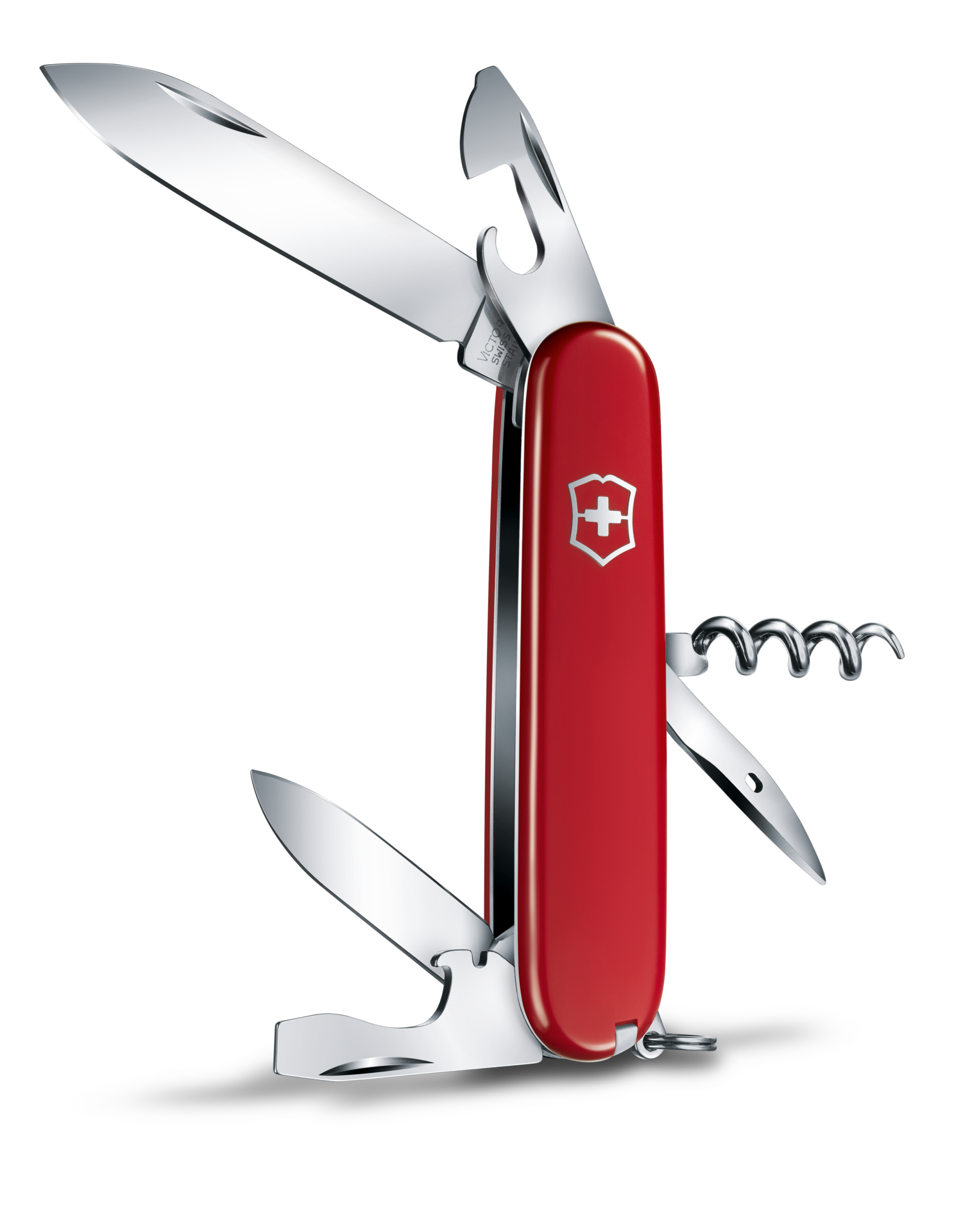 Victorinox Taschenmesser Sackmesser Spartan rot offen 2