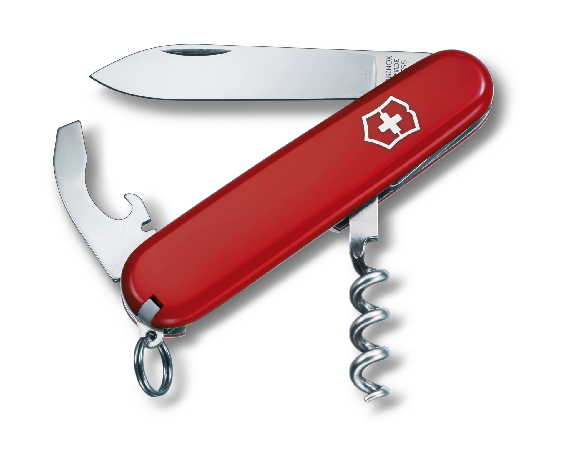 Victorinox Taschenmesser Sackmesser Waiter rot offen