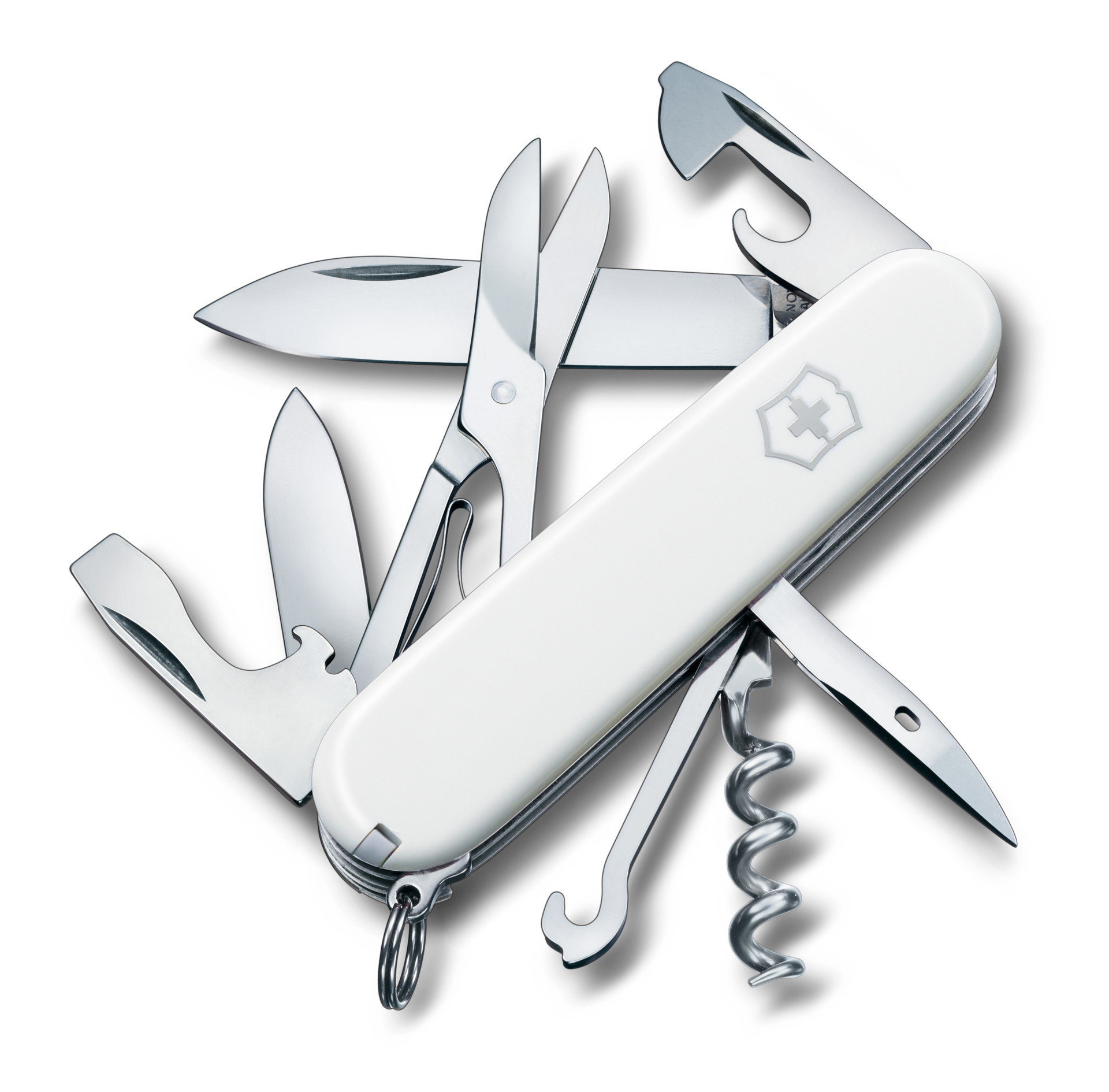 Victorinox Taschenmesser Sackmesser climber weiss offen