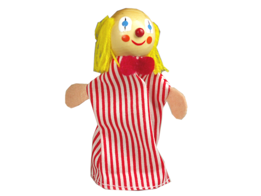 Fingerpuppe Kaspers Holz/BW