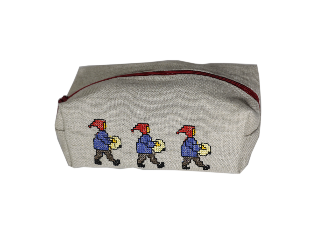 Children's shoulder bag Chalandamarz embroidered