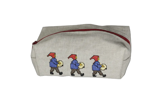 Borsa a tracolla per bambini Chalandamarz ricamata