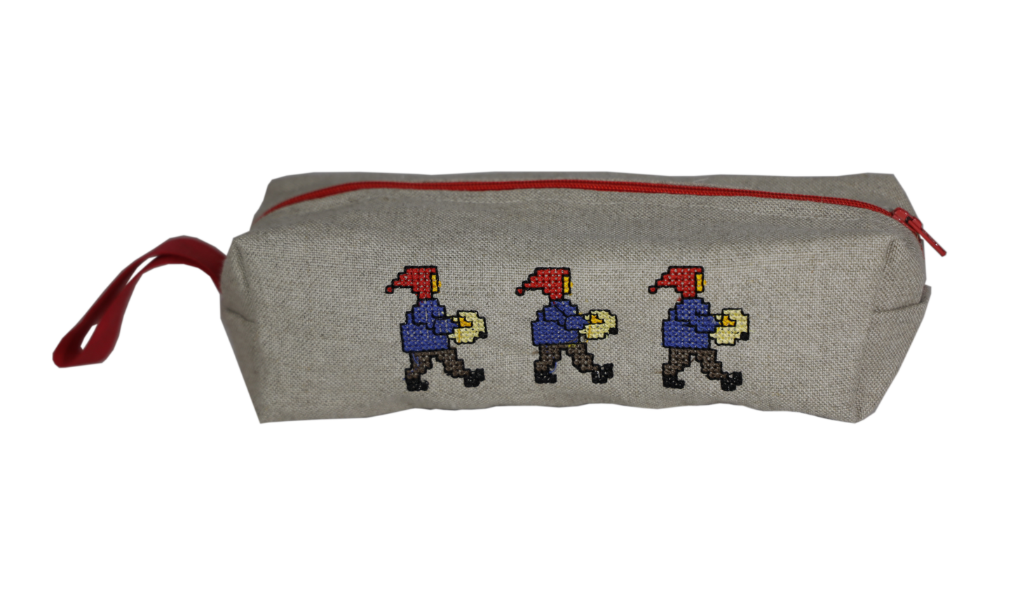 Children's shoulder bag Chalandamarz embroidered