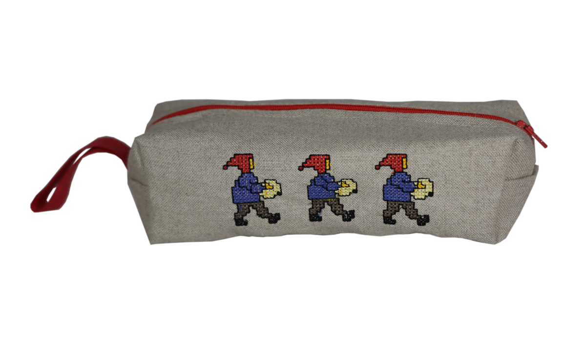 etui chalandamarz rot leinen