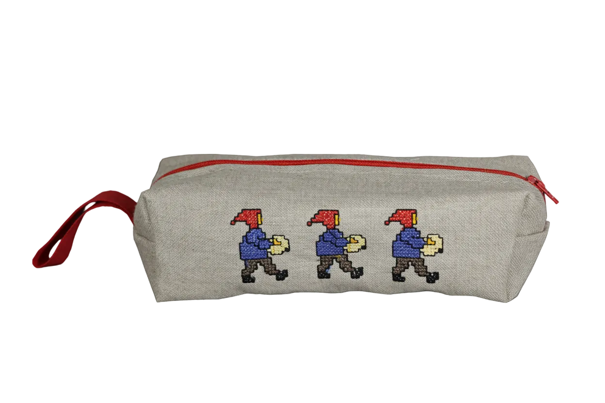 Children's shoulder bag Chalandamarz embroidered