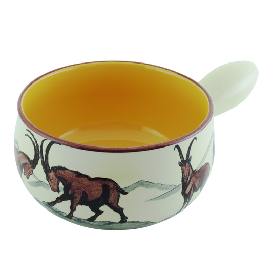 Fondue Caquelon Induktion Steinbock Keramik Ø20cm