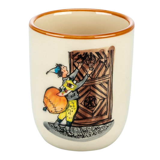 Kindertasse Ursli am Tor /Keramik