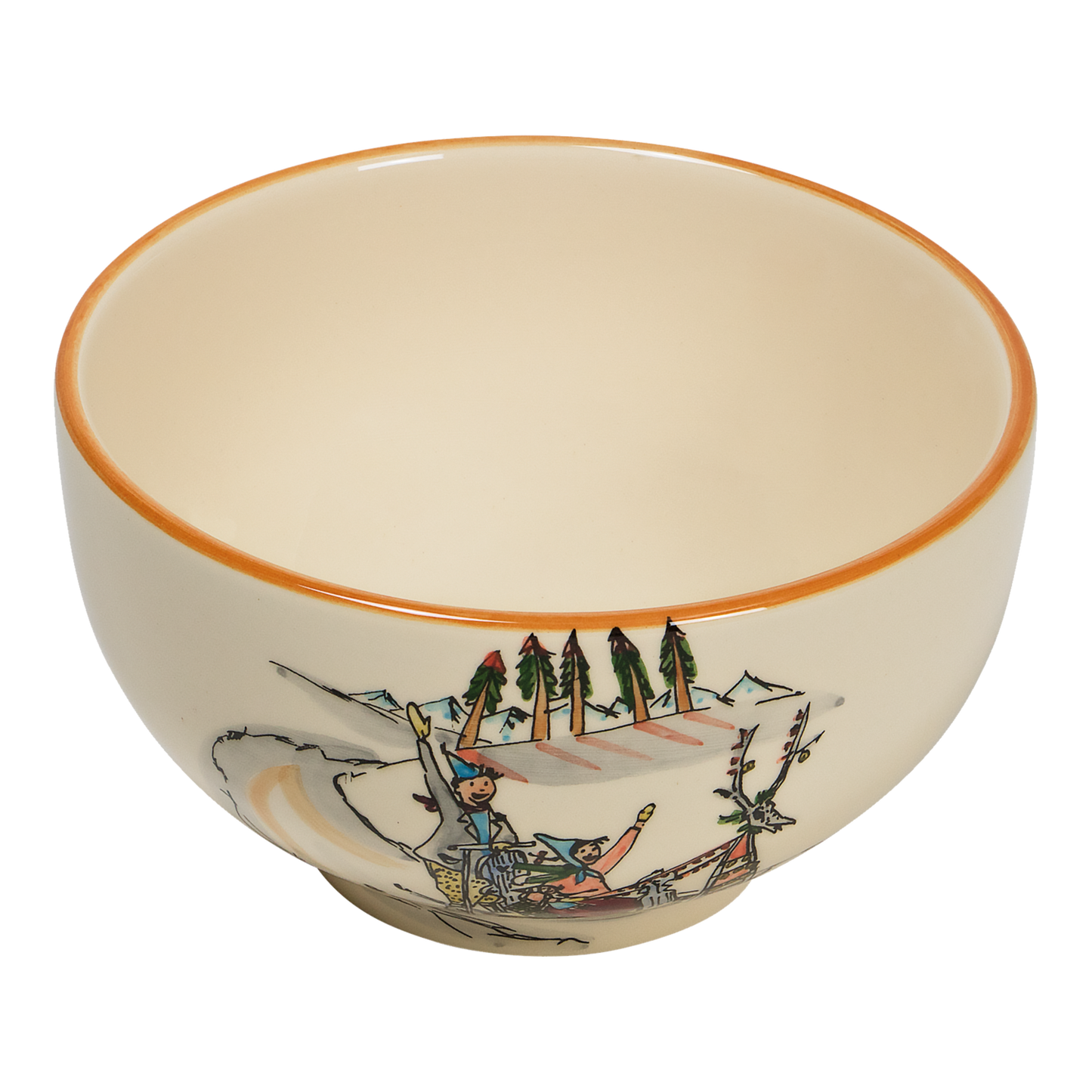 Schletteda Ursli&amp;Flurina ceramic cereal bowl 14cm
