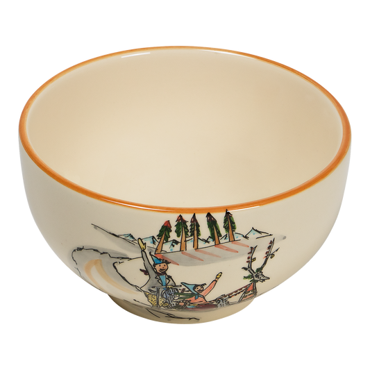 Schletteda Ursli&amp;Flurina ceramic cereal bowl 14cm