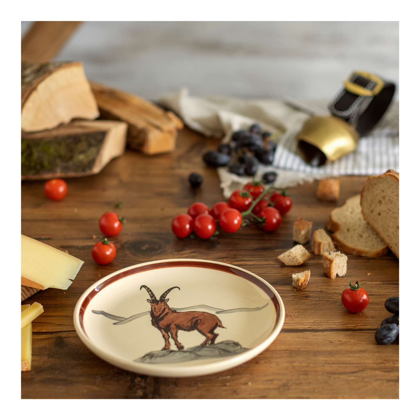 Capricorn ceramic plate 21cm